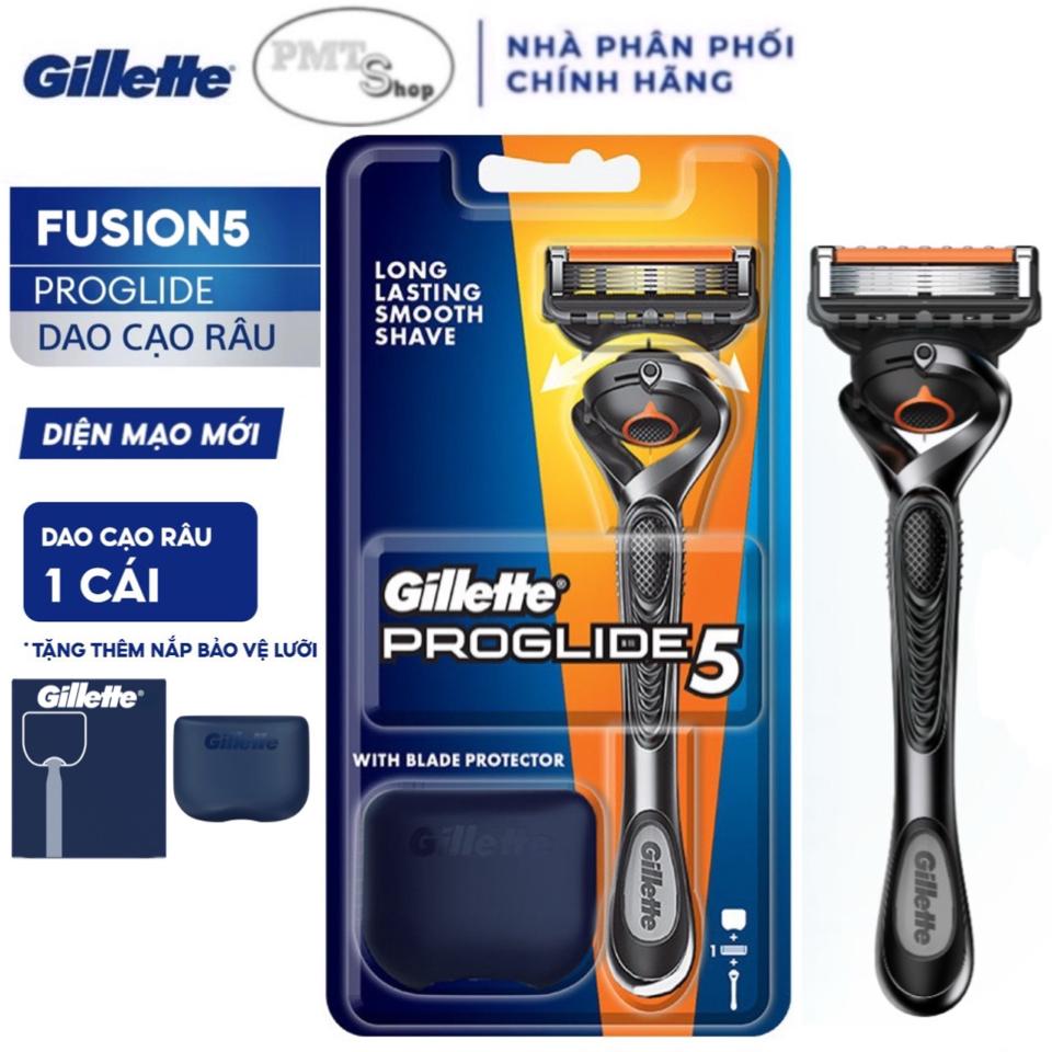 Bộ dao cạo râu 5 lưỡi Gillette Proglide 1 cán + 1 đầu cạo-duoc-ban-tai-PMTshop since 2018