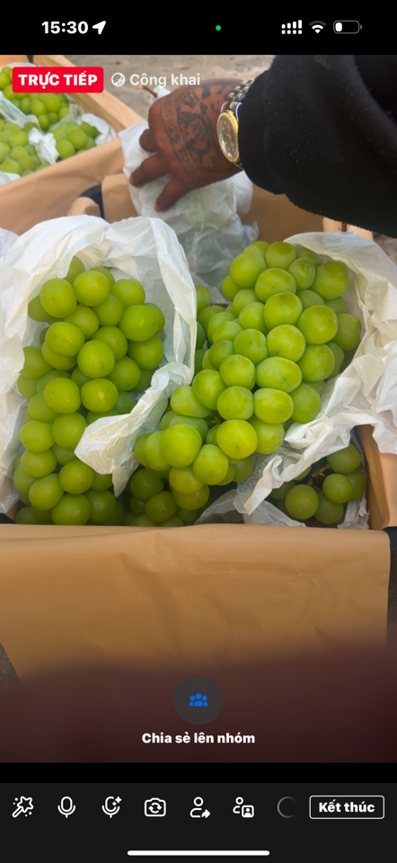 Nho mẫu đơn 10kg-duoc-ban-tai-KHO SỈ  LÂM ANH