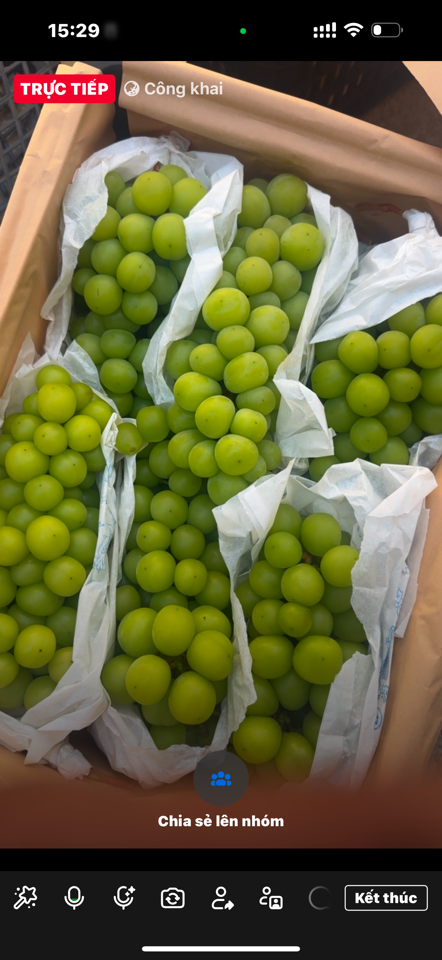 Nho mẫu đơn 10kg-duoc-ban-tai-KHO SỈ  LÂM ANH