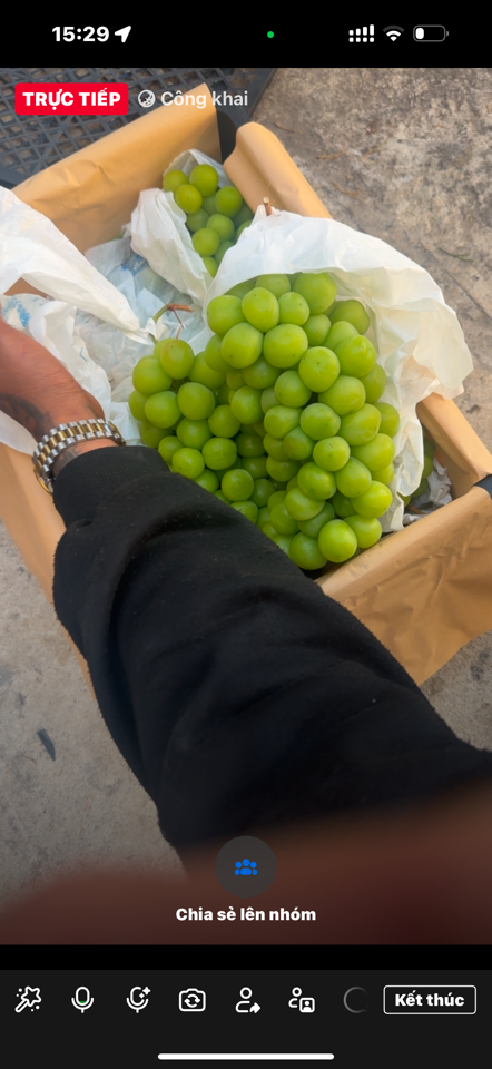 Nho mẫu đơn 10kg-duoc-ban-tai-KHO SỈ  LÂM ANH