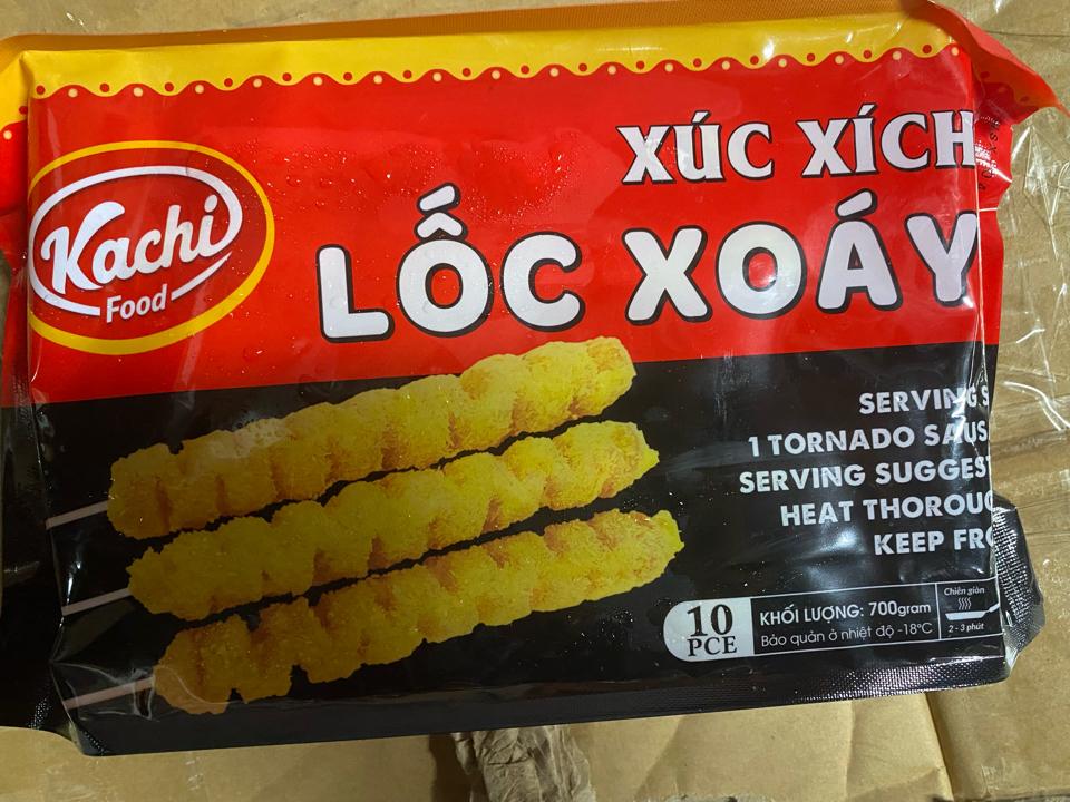 Xúc xích lốc xoáy Kachi 700g (10 Chiếc)-duoc-ban-tai-Nhà phân phối BKJ | Kho sỉ Indomie Hà Nội