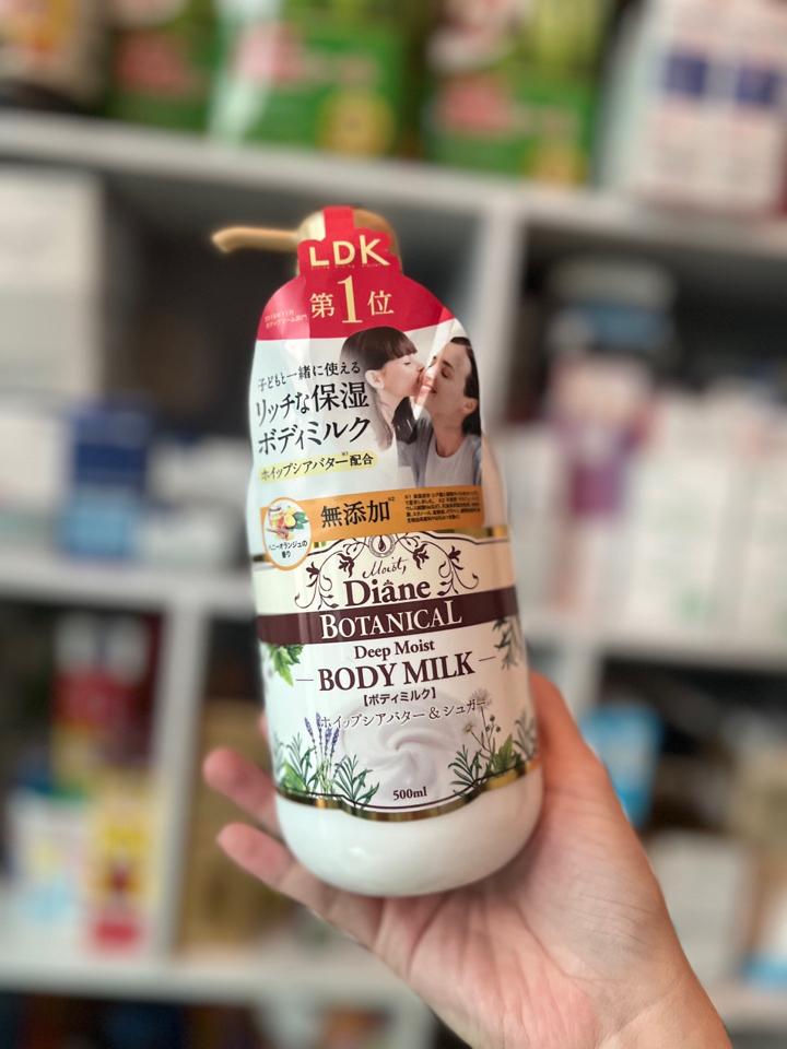 Sữa dưỡng thể DIANE BOTANICAL BODY MILK-duoc-ban-tai-Hàng Nhật nội địa- Hello Tokyo Shop