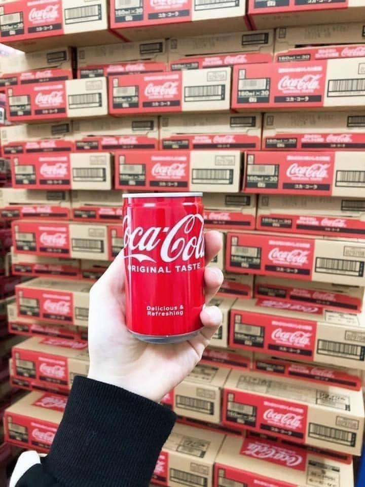 1 lon cocacola mini 160ml-duoc-ban-tai-Hàng Nhật nội địa- Hello Tokyo Shop