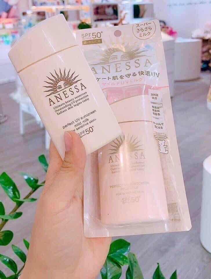 Kem chống nắng Anessa 60ml da nhạy cảm-duoc-ban-tai-Hàng Nhật nội địa- Hello Tokyo Shop