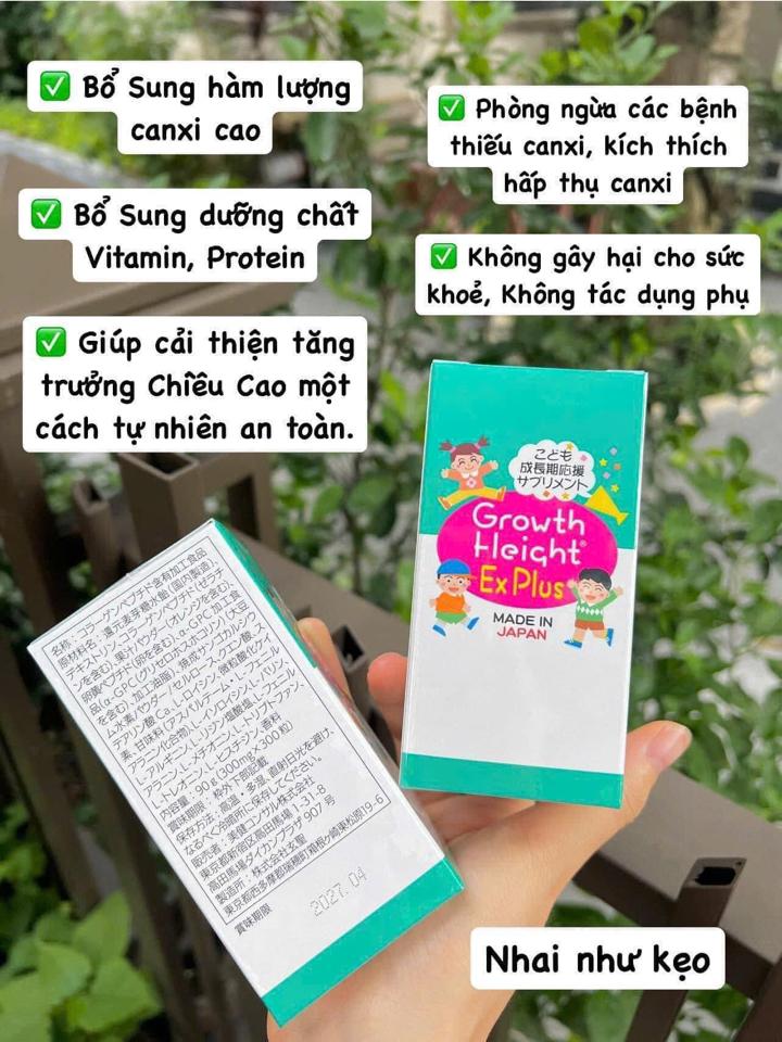 Tăng chiều cao Growth height EX Plus-duoc-ban-tai-Hàng Nhật nội địa- Hello Tokyo Shop