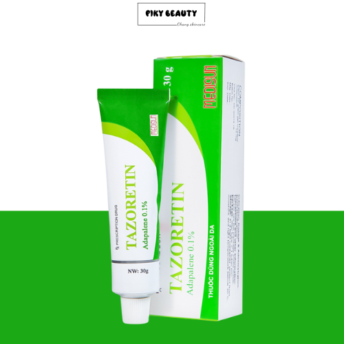 Tazoretin 0.1% mụn ẩn Adapalene 0.1% -duoc-ban-tai-PiKy Beauty