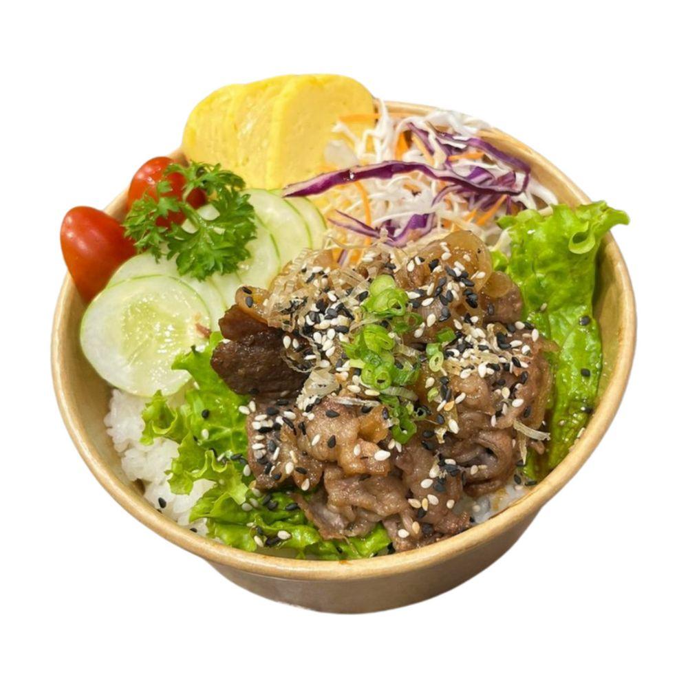 Cơm Bò Mỹ Sốt Teri - Canh Rong Biển-duoc-ban-tai-TL SUSHI