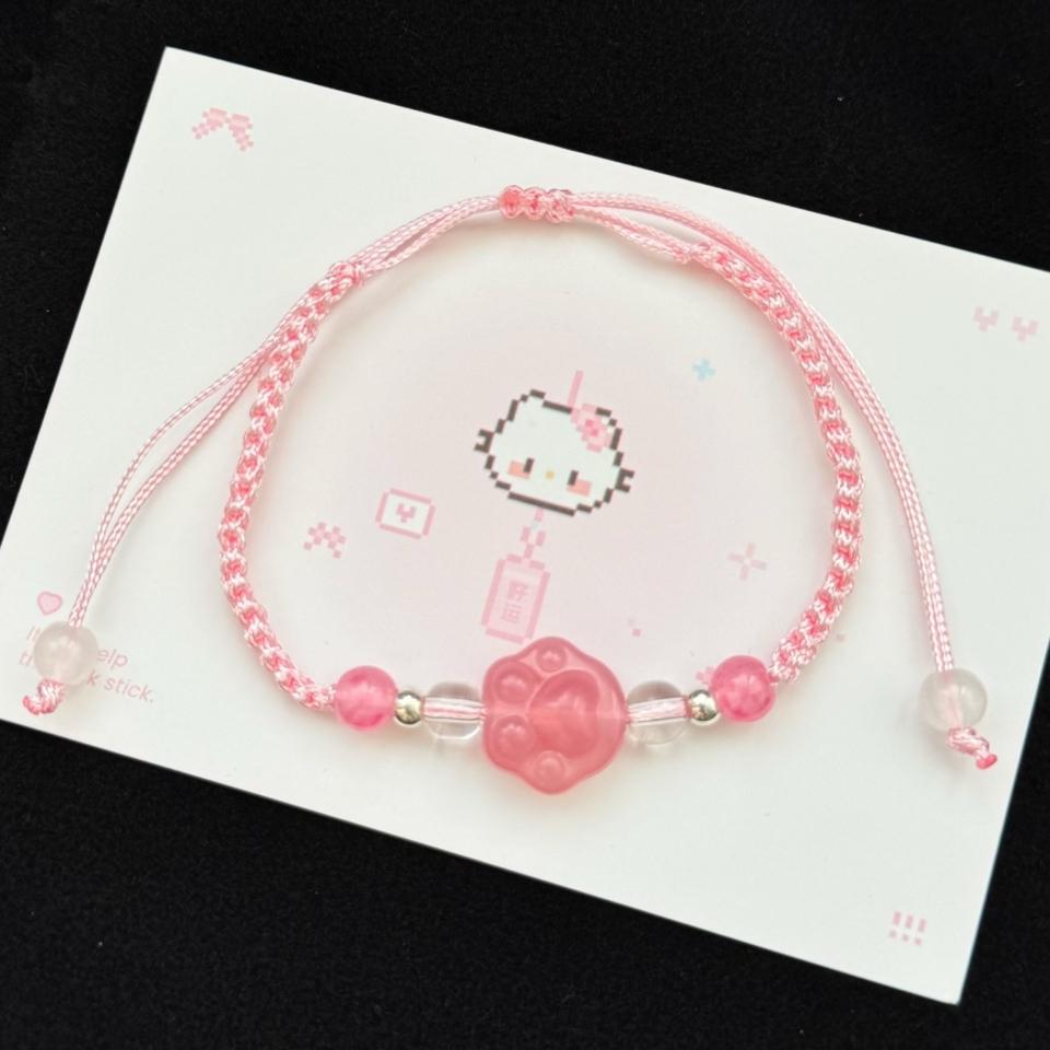 Vòng đeo tay mặt và chân mèo hồng, mã V64
Sỉ 65k/10 cái-duoc-ban-tai-Kho Sỉ Phụ Kiện Sipuki