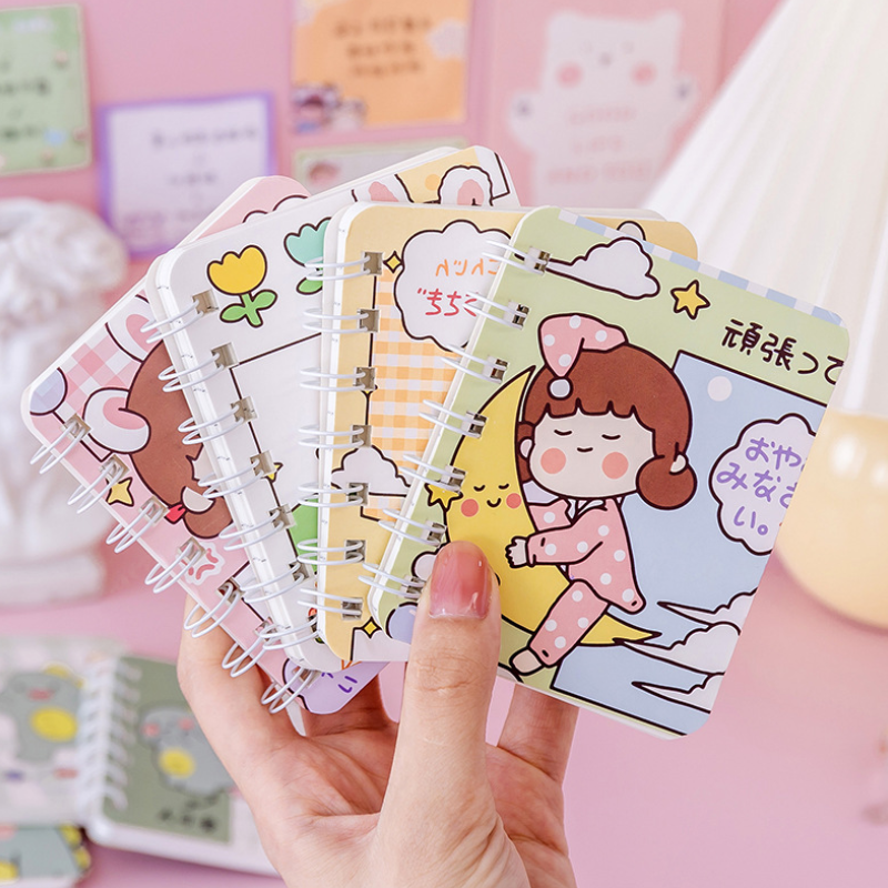 Sổ tay A7 lò xo, túi 4 cuốn mix mẫu mã hàng 333
-duoc-ban-tai-Kho Sỉ Phụ Kiện Sipuki