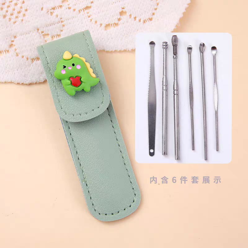 Bộ lấy ráy tai gắn charm 6 món, mã 817-duoc-ban-tai-Kho Sỉ Phụ Kiện Sipuki