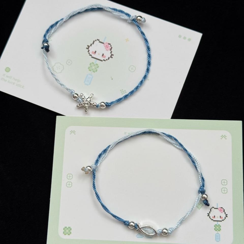 Vòng đeo tay cá và sao biển, mã 51
Sỉ 48k/10 cái-duoc-ban-tai-Kho Sỉ Phụ Kiện Sipuki