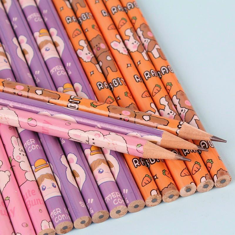Bút chì hộp 6 cây họa tiết cute bắt mắt -duoc-ban-tai-Kho Sỉ Phụ Kiện Sipuki