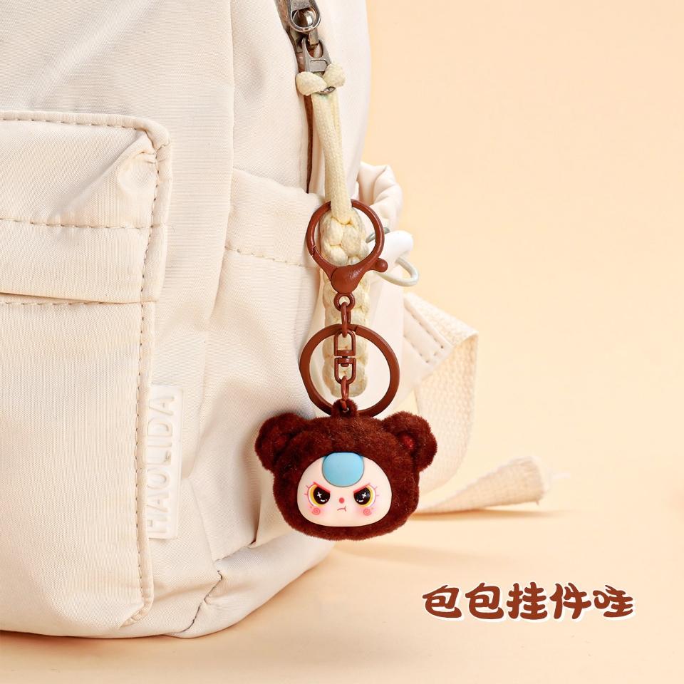 Móc khóa lông siêu mịn khuyên màu 
Sỉ 145k/10 cái-duoc-ban-tai-Kho Sỉ Phụ Kiện Sipuki