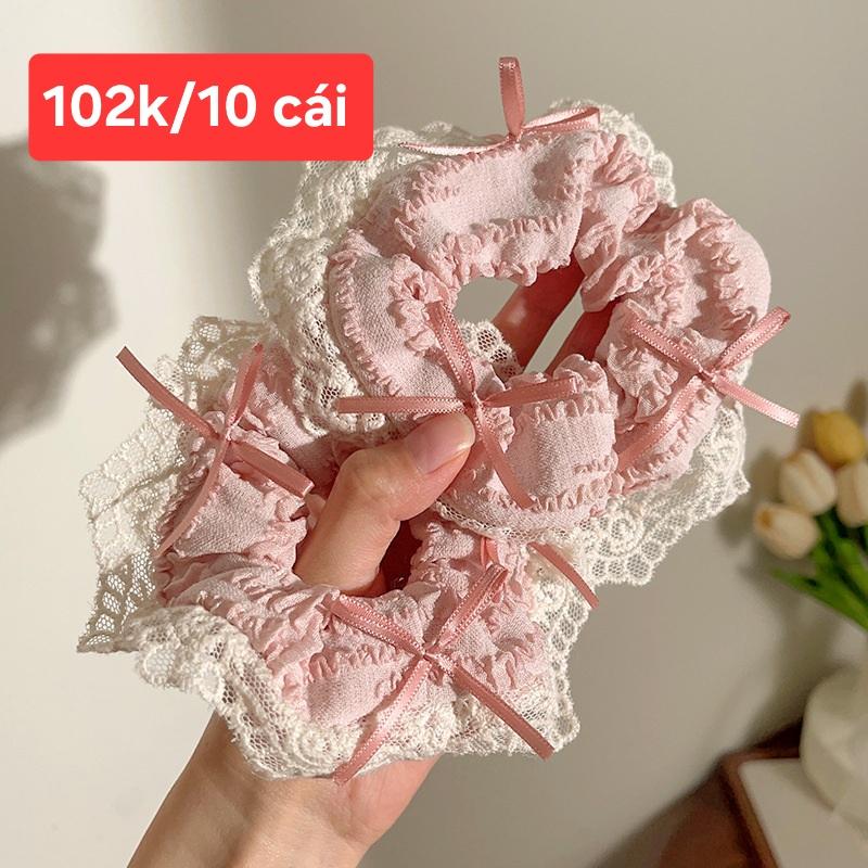 Cột tóc bale ren nơ hồng, mã C009
Sỉ 102k/10 cái-duoc-ban-tai-Kho Sỉ Phụ Kiện Sipuki