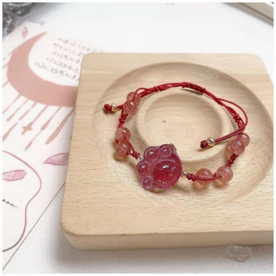 Vòng đeo tay chân mèo đỏ đô kết hạt, mã V211
Sỉ 68k/10 cái-duoc-ban-tai-Kho Sỉ Phụ Kiện Sipuki