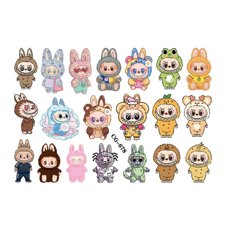 Hình xăm Labubu túi 8 tờ kích thước 10.9x15cm (túi 8 tờ)-duoc-ban-tai-Kho Sỉ Phụ Kiện Sipuki