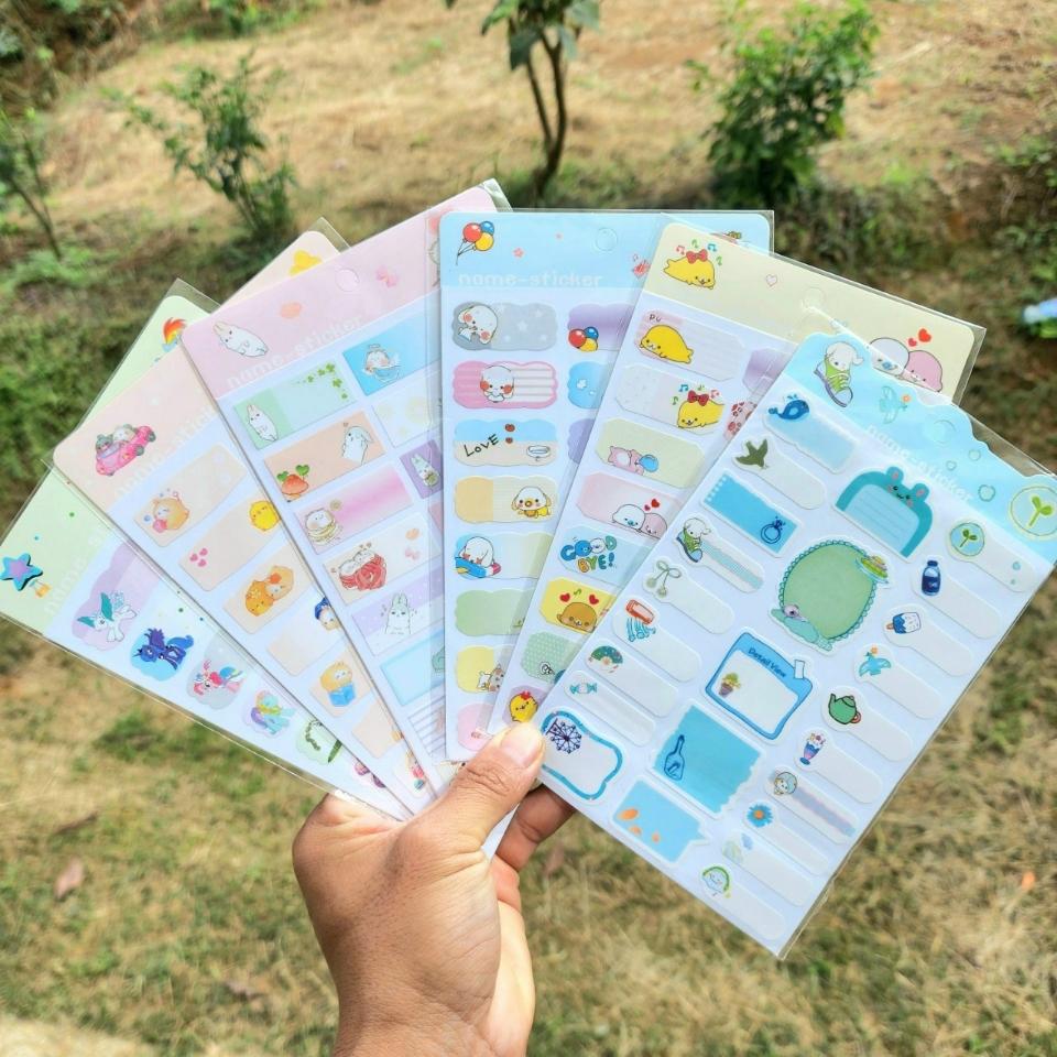Name sticker dán tất cả các vật dụng-duoc-ban-tai-Kho Sỉ Phụ Kiện Sipuki
