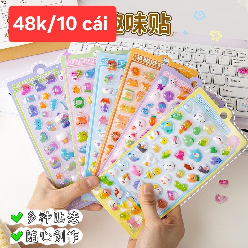 Sticker 3D đủ kiểu, mã S235
Sỉ 48k/10 cái-duoc-ban-tai-Kho Sỉ Phụ Kiện Sipuki