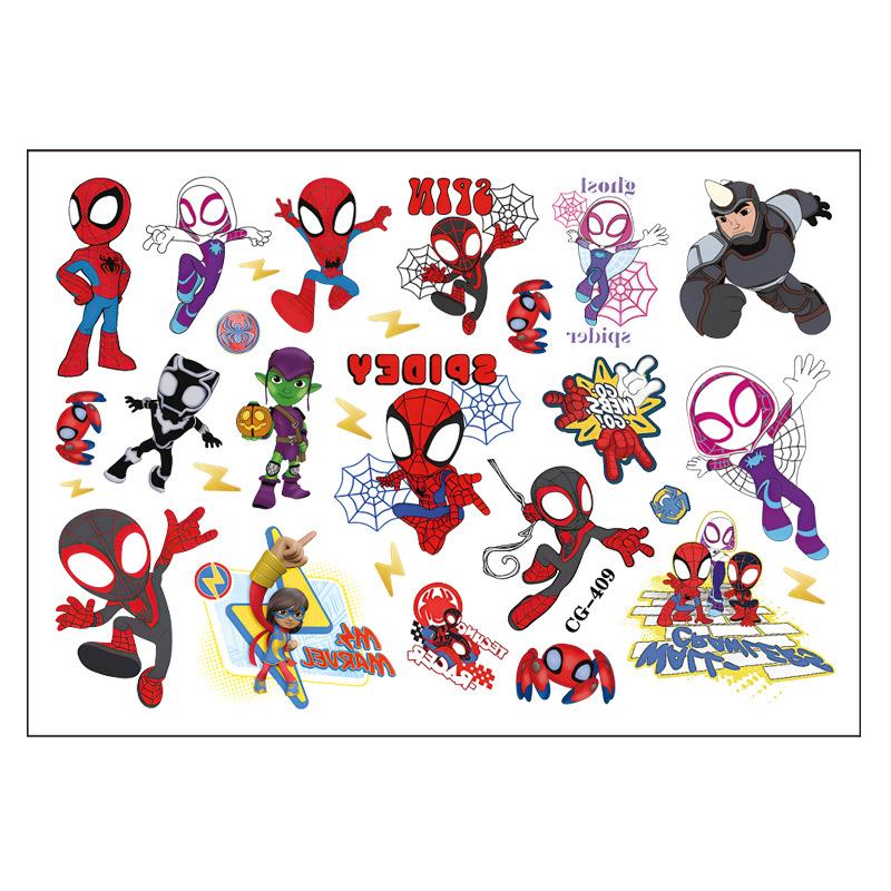 Hình xăm ngưòi nhện túi 8 tấm 15.5cm x 10.9cm  ( 1 túi 8 tấm )-duoc-ban-tai-Kho Sỉ Phụ Kiện Sipuki