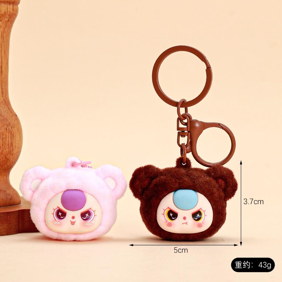 Móc khóa lông siêu mịn khuyên màu 
Sỉ 145k/10 cái-duoc-ban-tai-Kho Sỉ Phụ Kiện Sipuki