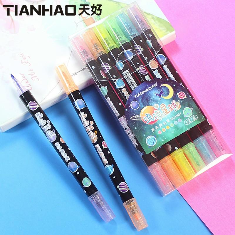 Bút dạ quang 2 đầu thiên hà nâp ánh nhũ mã 1175
-duoc-ban-tai-Kho Sỉ Phụ Kiện Sipuki