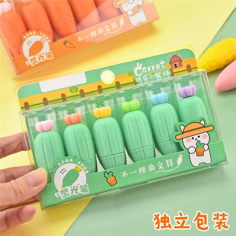 Bút nhớ hoa quả 6 màu, bộ bút nhớ siêu hot siêu bắt mắt -duoc-ban-tai-Kho Sỉ Phụ Kiện Sipuki