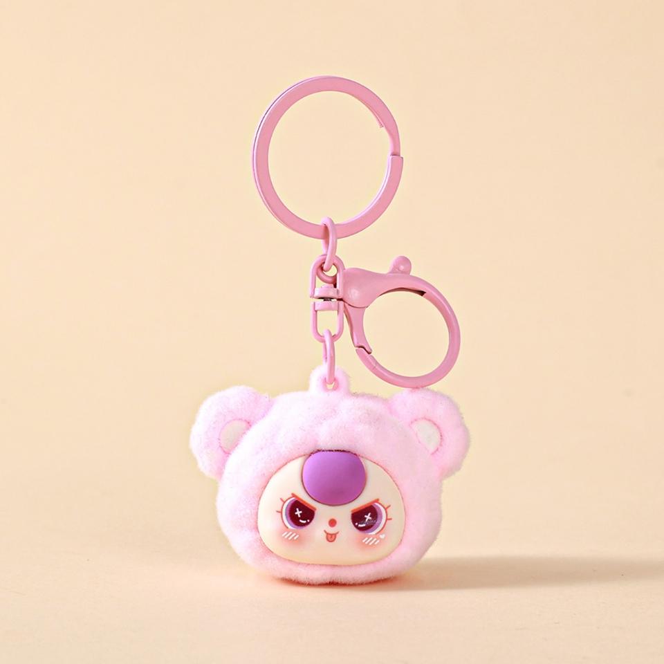 Móc khóa lông siêu mịn khuyên màu 
Sỉ 145k/10 cái-duoc-ban-tai-Kho Sỉ Phụ Kiện Sipuki