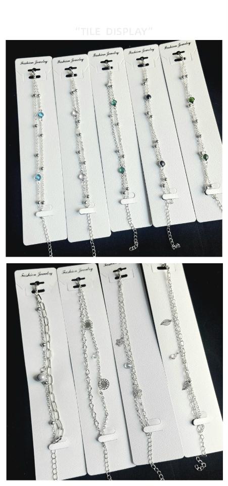 Lắc tay dây xích mảnh mai nhiều mẫu có tag treo, mã 264 Sỉ 85k/10 cái 
-duoc-ban-tai-Kho Sỉ Phụ Kiện Sipuki