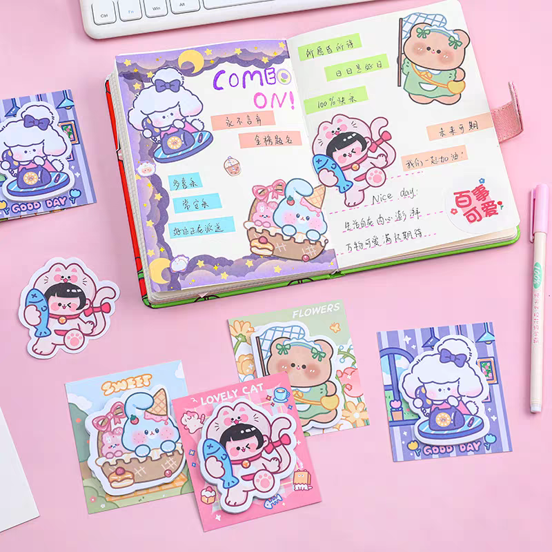 Note dán Yomi nhiều họa tiết siêu cute, mã hàng 931-duoc-ban-tai-Kho Sỉ Phụ Kiện Sipuki