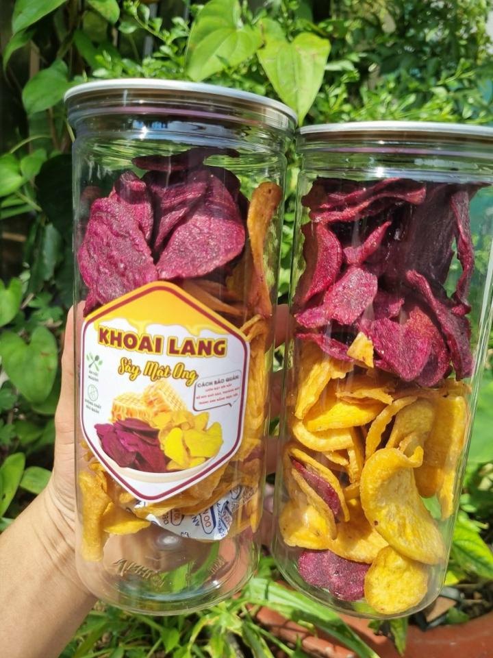 Khoai lang mix 2 vị  220g-duoc-ban-tai-KHO SỈ ĂN VẶT SÀI GÒN - CHỢ LỚN