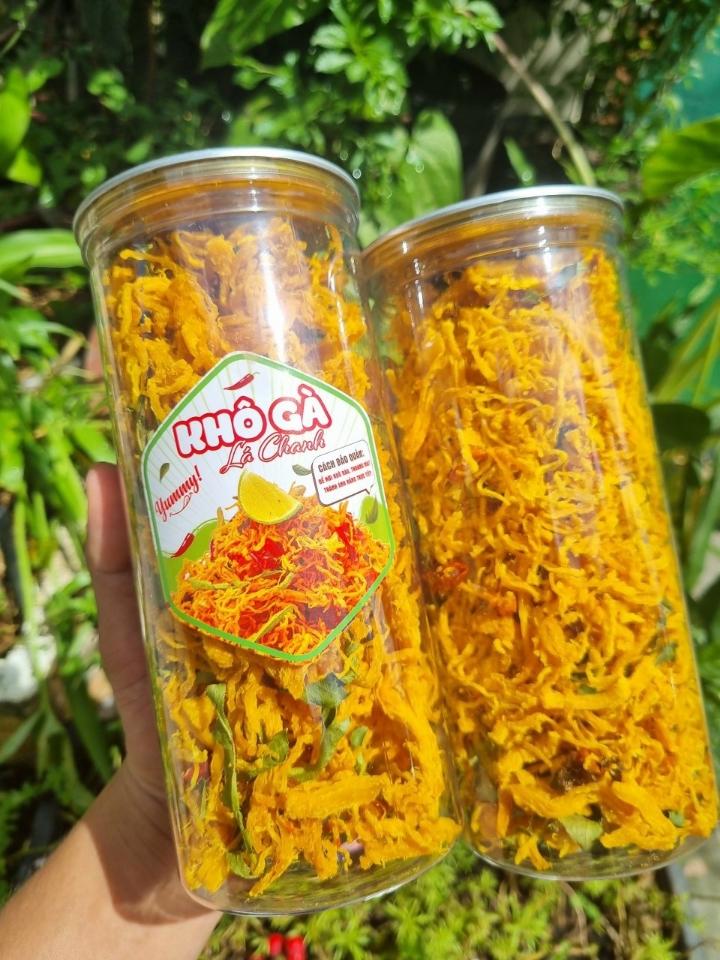 Khô gà lá chanh 300g-duoc-ban-tai-KHO SỈ ĂN VẶT SÀI GÒN - CHỢ LỚN
