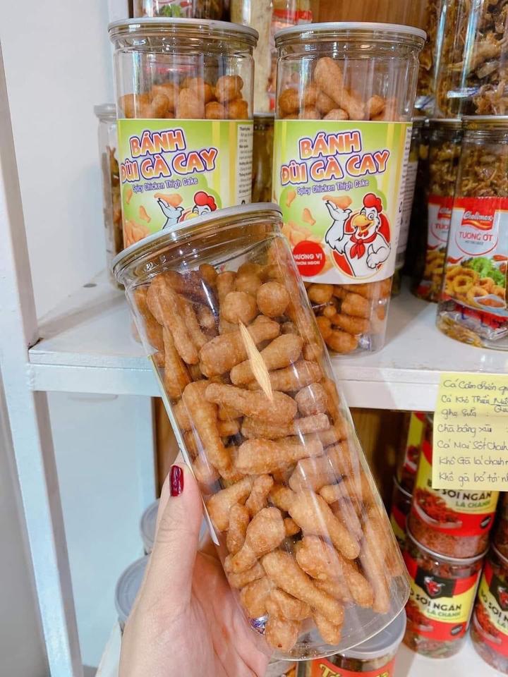 Snack đùi gà cay 300g-duoc-ban-tai-KHO SỈ ĂN VẶT SÀI GÒN - CHỢ LỚN