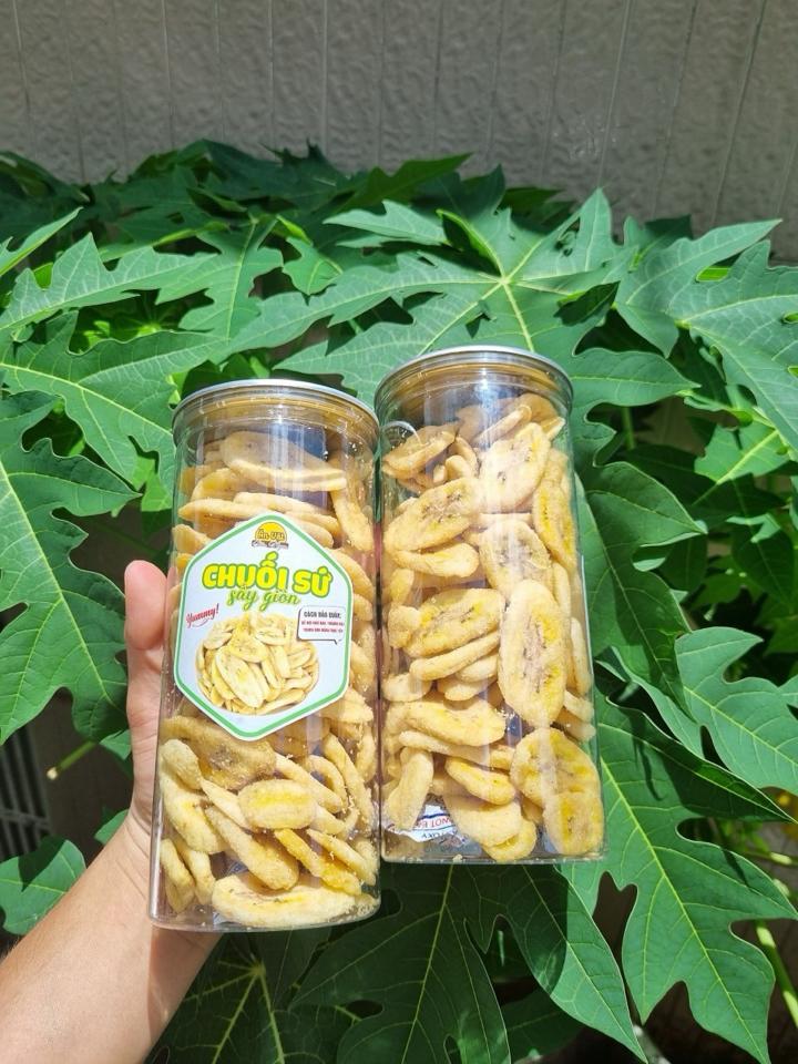 Chuối sứ sấy giòn 300g.-duoc-ban-tai-KHO SỈ ĂN VẶT SÀI GÒN - CHỢ LỚN