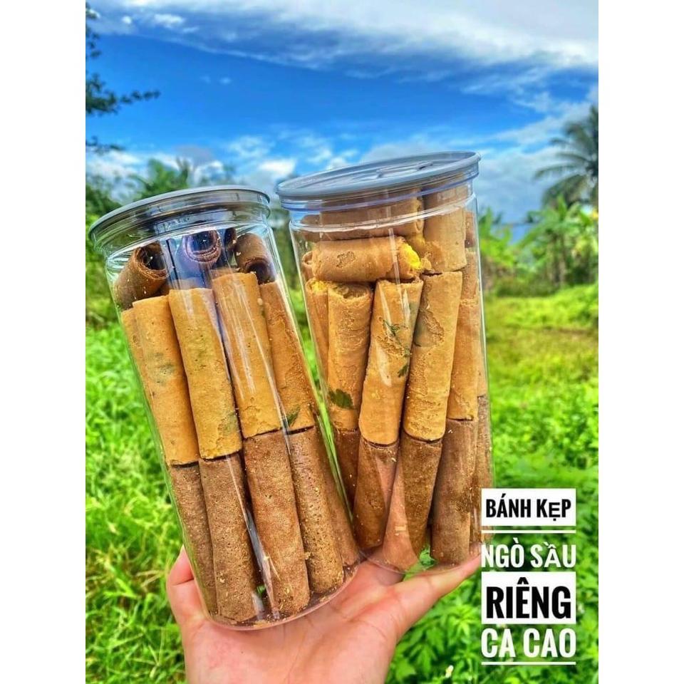 Ống ngò sầu riêng + ống ngò ca cao ( 450g) -duoc-ban-tai-KHO SỈ ĂN VẶT SÀI GÒN - CHỢ LỚN