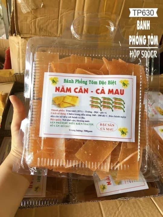 Phồng tôm cà mau 500g -duoc-ban-tai-KHO SỈ ĂN VẶT SÀI GÒN - CHỢ LỚN