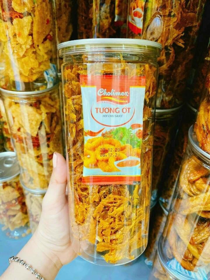 Mực xé tẩm vị 200g.-duoc-ban-tai-KHO SỈ ĂN VẶT SÀI GÒN - CHỢ LỚN