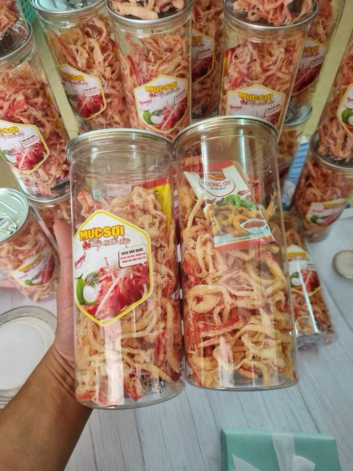 Mực hấp dừa 300g ..-duoc-ban-tai-KHO SỈ ĂN VẶT SÀI GÒN - CHỢ LỚN