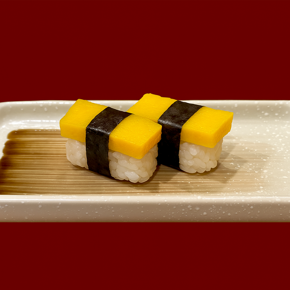 Nigiri Trứng cuộn kiểu Nhật-duoc-ban-tai-Hisashi Sushi