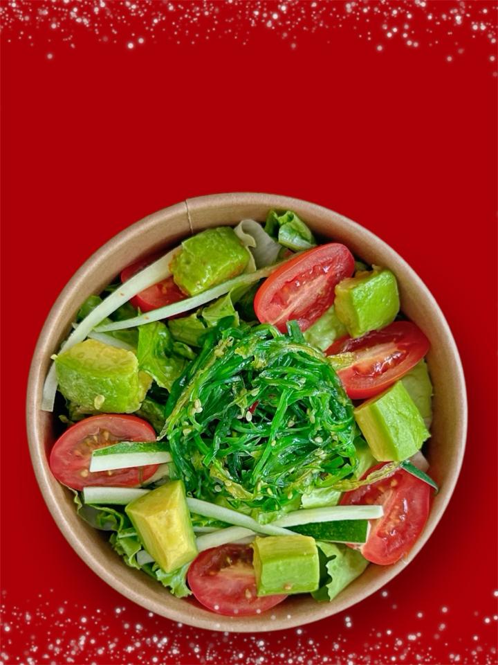 Salad Rong biển Chay-duoc-ban-tai-Hisashi Sushi