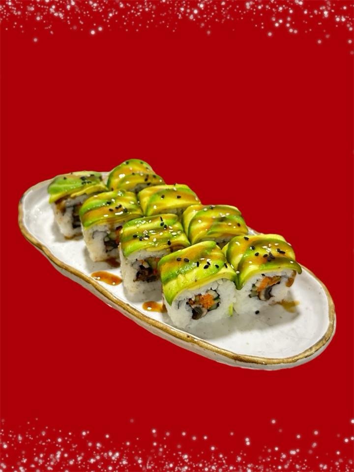 Cuộn Lươn Nướng Đặp Bơ-duoc-ban-tai-Hisashi Sushi
