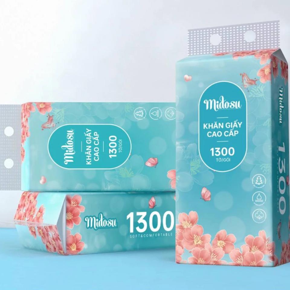 Khăn giấy rút Midosu Mado 1300 tờ-duoc-ban-tai-Tạp hóa nhà Bèo