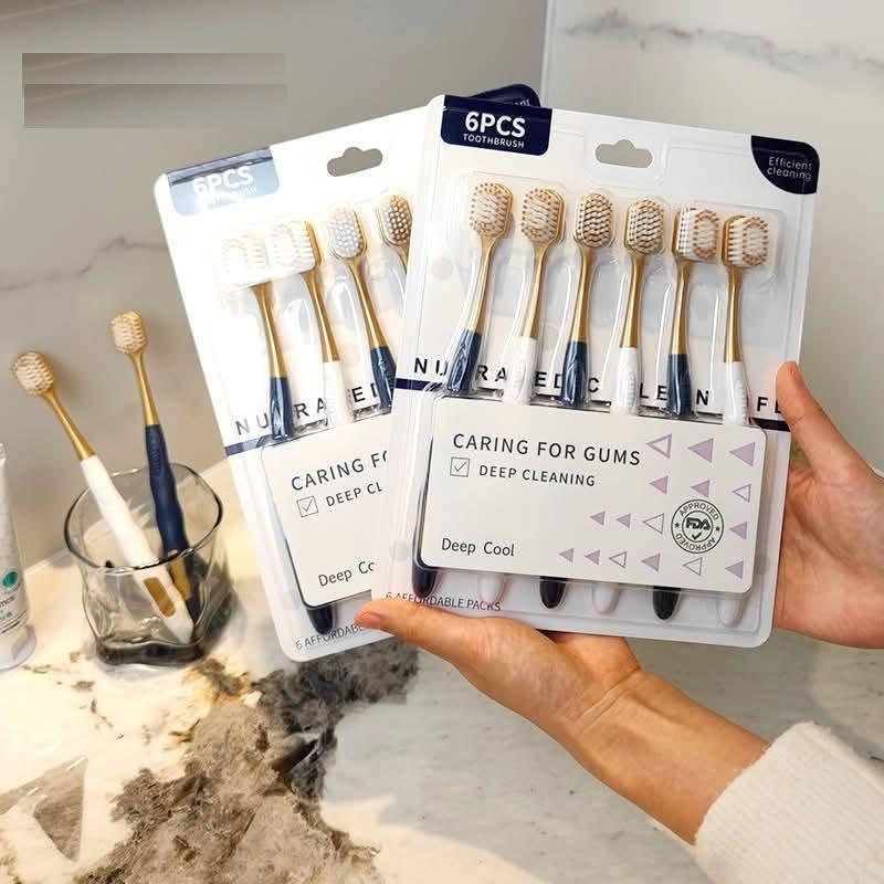 Set 6 bàn chải đánh răng -duoc-ban-tai-Tạp hóa nhà Bèo