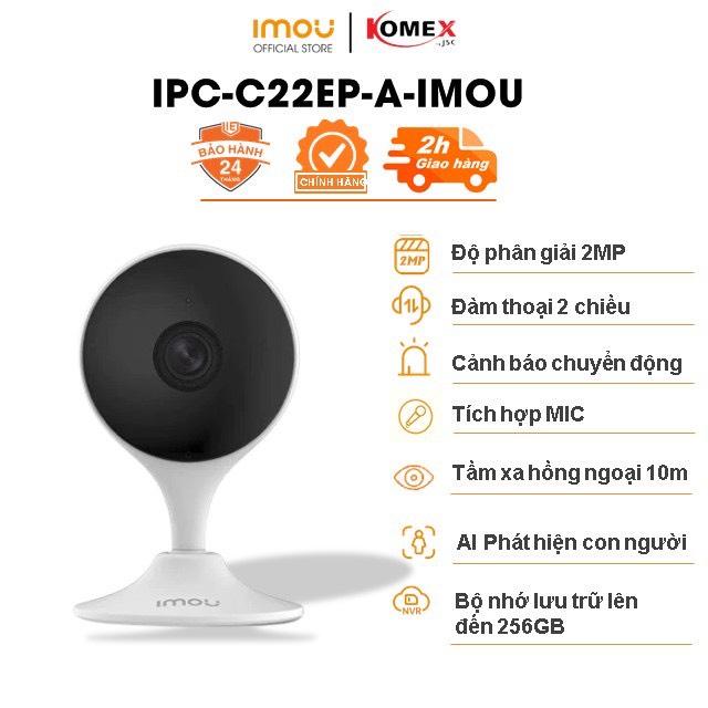 Camera Imou Cue 2 2.0Mpx-duoc-ban-tai-Vi tính- Âm Thanh- Camera - Đèn NLMT Gia Phát