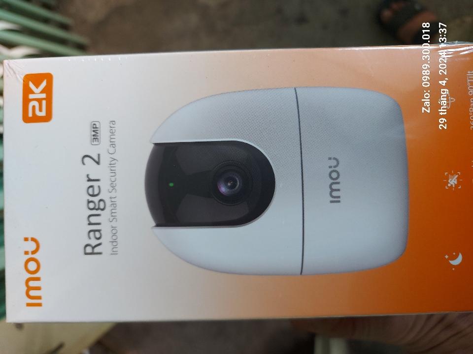 Camera Imou Ranger 2 3.0Mpx-duoc-ban-tai-Vi tính- Âm Thanh- Camera - Đèn NLMT Gia Phát