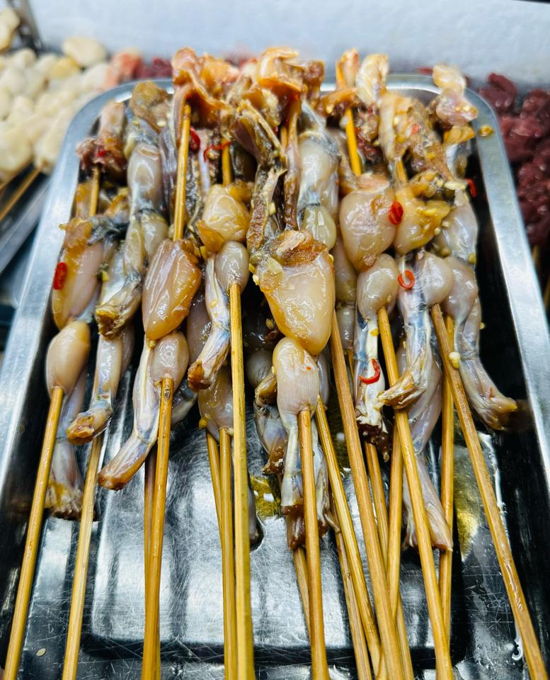 Ếch Ộp -duoc-ban-tai-Đồ Nướng Trung Quốc - Khoai Thị Sắn