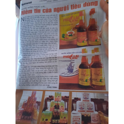 Nước mắm Phúc Lai Cà Ná loại thượng hạng - 6 chai nhựa 500ml-duoc-ban-tai-Trần Anh Style