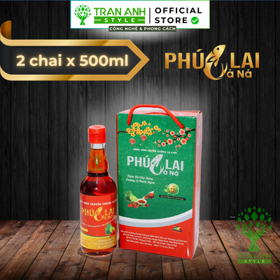 Nước mắm Phúc Lai Cà Ná thượng hạng - 2 chai thủy tinh 500ml-duoc-ban-tai-Trần Anh Style