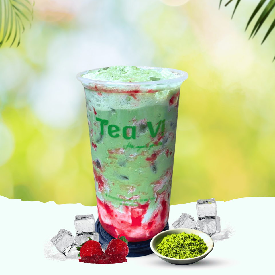 Matcha Dâu-duoc-ban-tai-Tea Vị