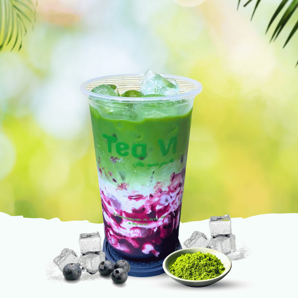 Matcha Việt Quất-duoc-ban-tai-Tea Vị