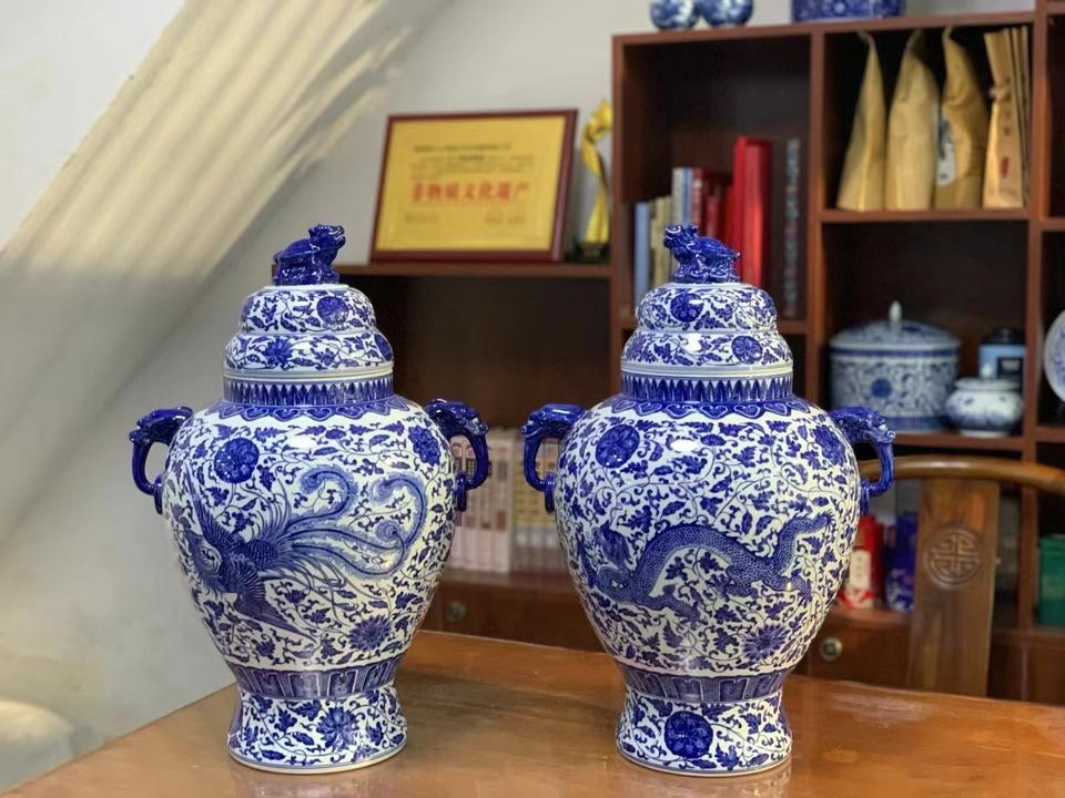 Cặp Choé Long Phụng Nung Củi-duoc-ban-tai-Cộng Đồng Luxury Nguyễn VănAnh